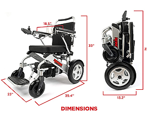 Porto Folding Power Wheelchairs
